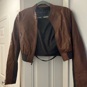 BCBGMAXAZRIA leather jacket